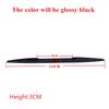 115CM  PU Glossy Black Car Rear Roof Lip Spoiler Lip Wing Tail