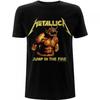 Metallica Unisex Adult Jump In The Fire Vintage Cotton T-Shirt