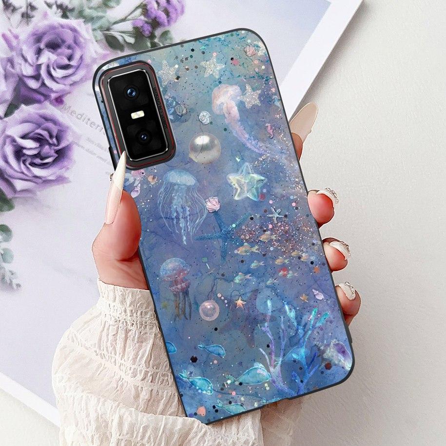 Чехол для Infinix GT 30 Pro 5G Крутой Дракон Карп Сердце Мультяшный Ударопрочный Силиконовый Мягкий Чехол для Infinix GT30Pro X6873 Funda