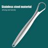 Stainless Steel Tongue Scrapers Mouth Cleaner Fresh Breath Men Women Dental Oral Care Cleaning Brush