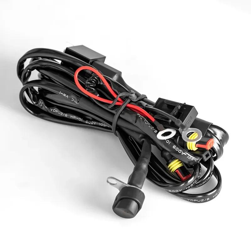 Для BMW R1250GS ADV F800GS R 1250 GS LC Для мотоциклов BMW Светодиодный противотуманный фонарь Жгут проводов Реле Провод