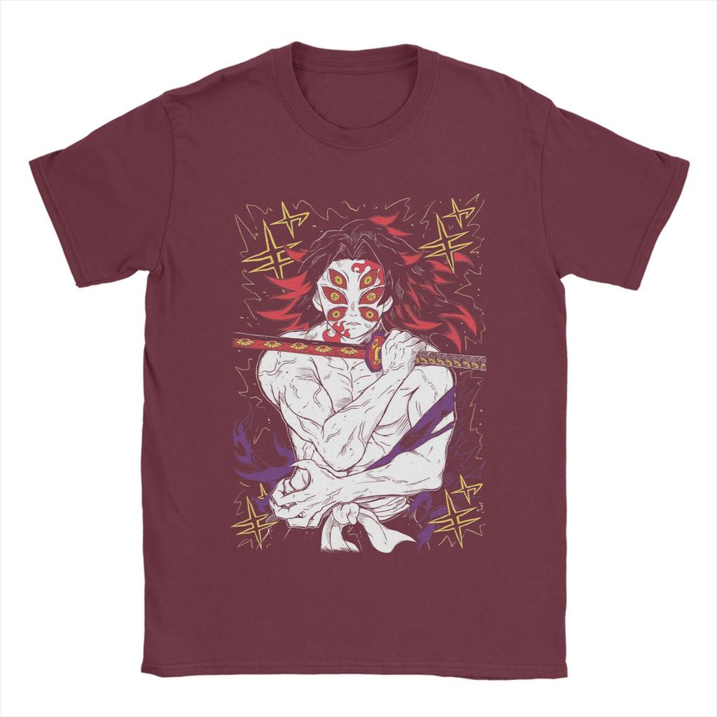 T-Shirts Kokushibo IV Demons Slayers Awesome Pure Cotton Tee Shirt Short Sleeve T Shirt O Neck Tops Party Unisex