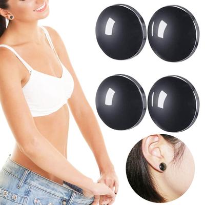 4 шт. магнитные акупунктурные точки унисекс, стимулирующие ювелирные изделия, серьги-гвоздики для ушей