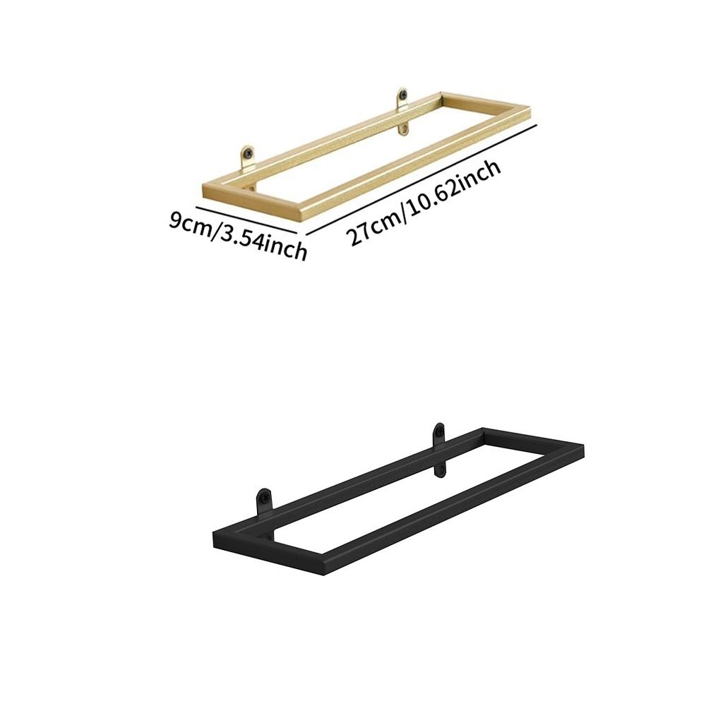 Черный/Золотой Винная полка Металлическая полка для демонстрации вина Поддерживающая полка Стойка Держатель для винных бутылок Бар