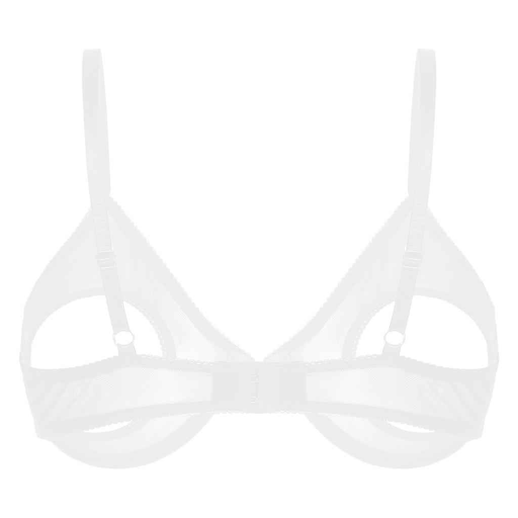 Бюстгальтер на косточках с открытыми чашками, топы, сетчатый бюстгальтер, нижнее белье, корсет, бюстье, женское нижнее белье для свадебной ночи