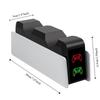 С LED-подсветкой Зарядная станция для игрового контроллера Двойная подставка Интерфейс Type-C Станция зарядки контроллера Быстрая зарядка ABS для PS5