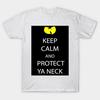 Женская футболка Keep Calm And Protect Ya Neck с принтом Харадзюку, кавайная футболка, летняя футболка с коротким рукавом, женская футболка, топ