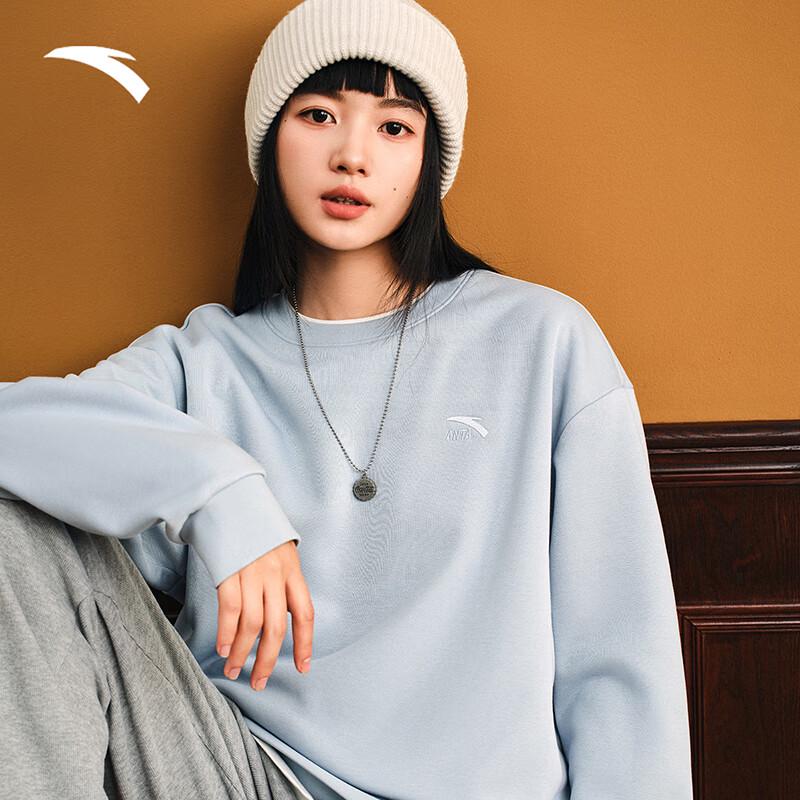 ANTA Casual Fleece Pullover Sweatshirt