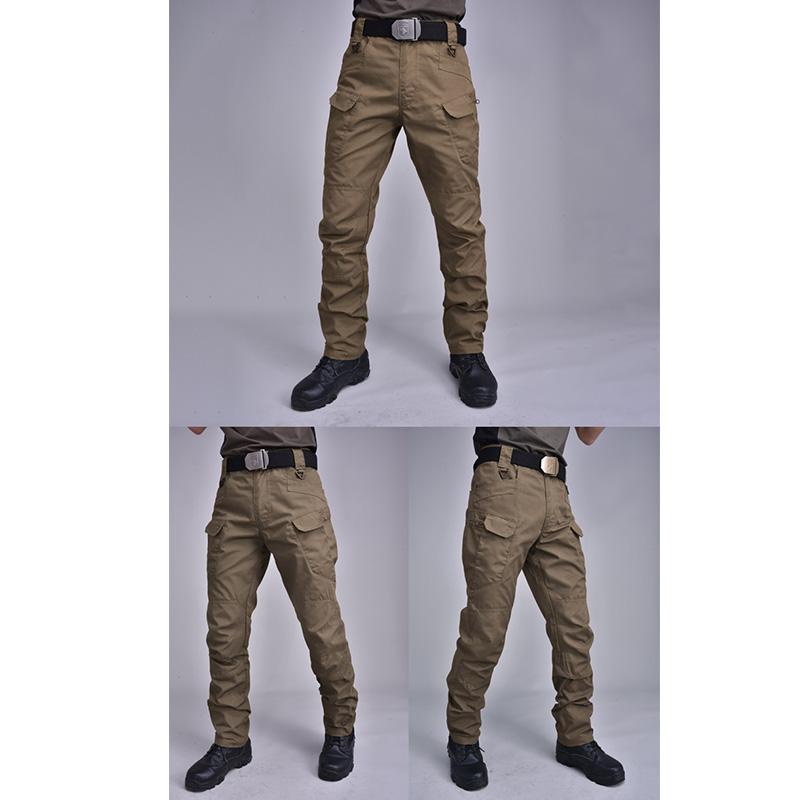 Мужские тактические брюки Военные и гражданские брюки для занятий спортом на открытом воздухе Тонкие тактические брюки для спецназа Спецодежда с несколькими карманами Спортивные брюки M-3XL