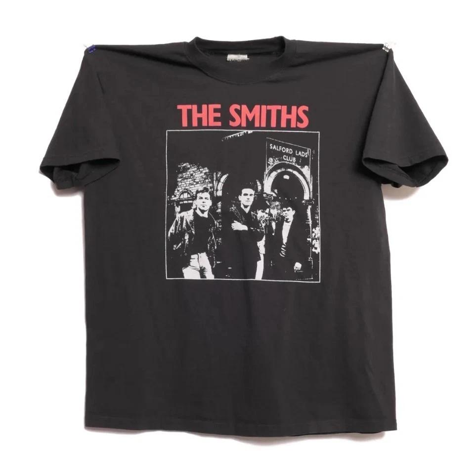 Футболка The Smiths Flowers Мясо — это убийство Королева мертва Группа Morrissey