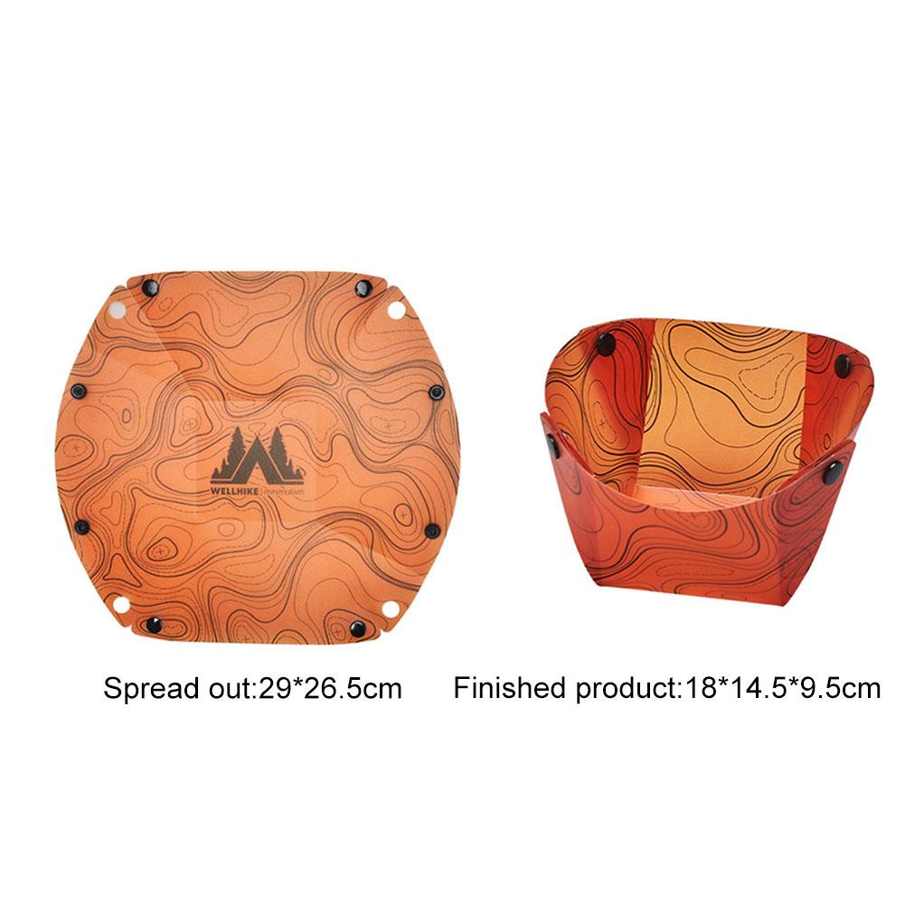 Outdoor Lightweight Folding Tableware Portable Bowl Dinner Plate Coffee Filter Funnel Water Cup Multi-purpose Camping Tableware 4