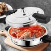 Stainless Steel High Pressure Cooker Explosion-Proof Gas Cooker Pot Kitchen Cooking Tool