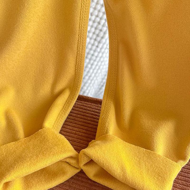 Детский комплект домашней одежды, топ с длинными рукавами и брюки, комплект из двух предметов, детская пижама, домашняя одежда