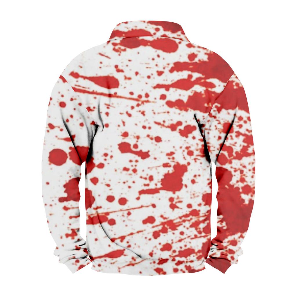 Мужская толстовка с воротником-стойкой на открытом воздухе, повседневные свитера, топы