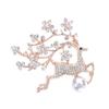 The Elk Brooch Exudes An Elegant and High-end Feminine Charm, While The Pearl Animal Corsages Feature A Niche Design