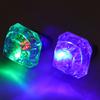 1Pc Led Flashing Light Up Glowing Finger Ring Toys Christmas Year Party Toy