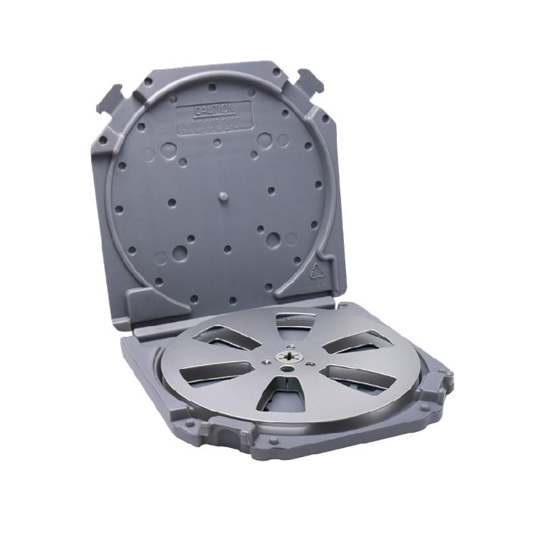 7inch Auditory Reel Box With Customizable Label System For Media Management Tape Holder Case