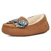 UGG Женские тапочки Ansley с бантом 'Tan Blue' 1138117-CHE