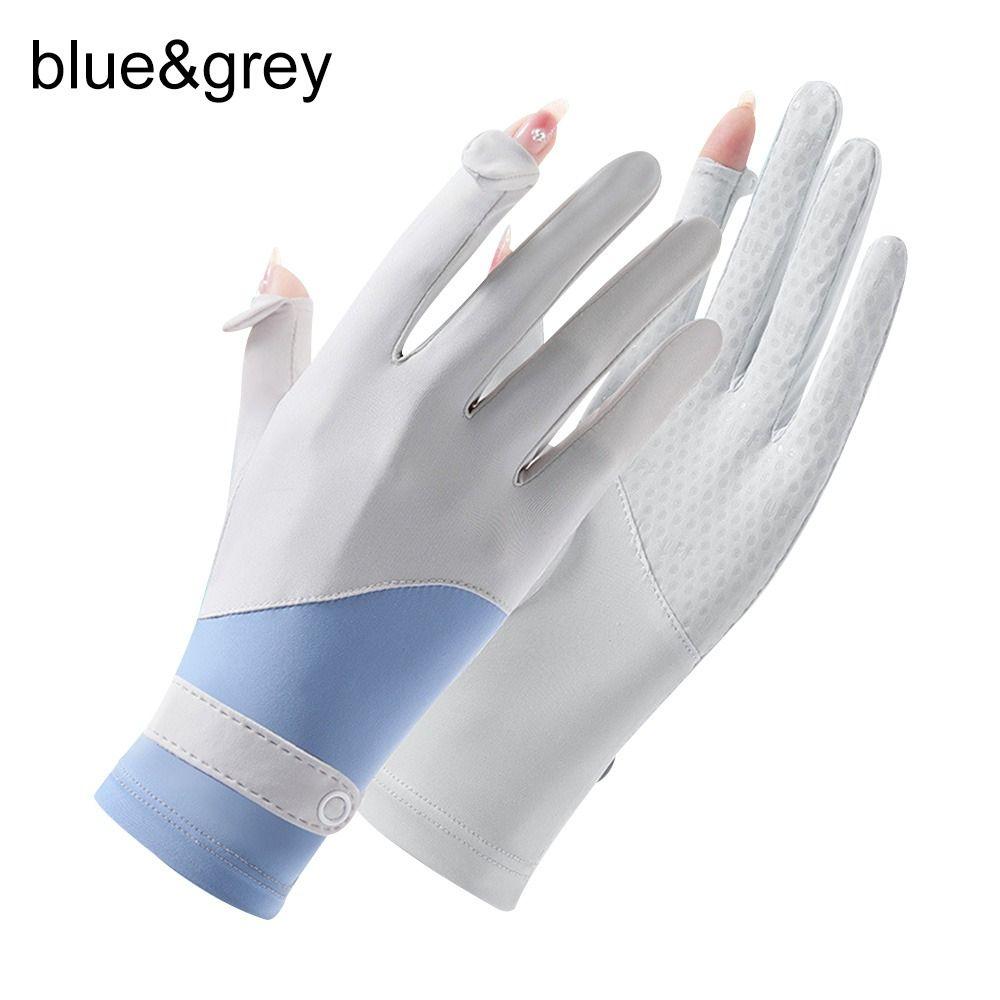 Breathable Ice Silk Gloves Touch Screen Sunscreen Gloves Fashion Mittens Summer