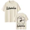 Rock Band Extremoduro Tour Album 2026 TShirts Mens Hip Hop Oversized Clothing T Shirt Loose ONeck Cotton Short Sleeve Tshirts