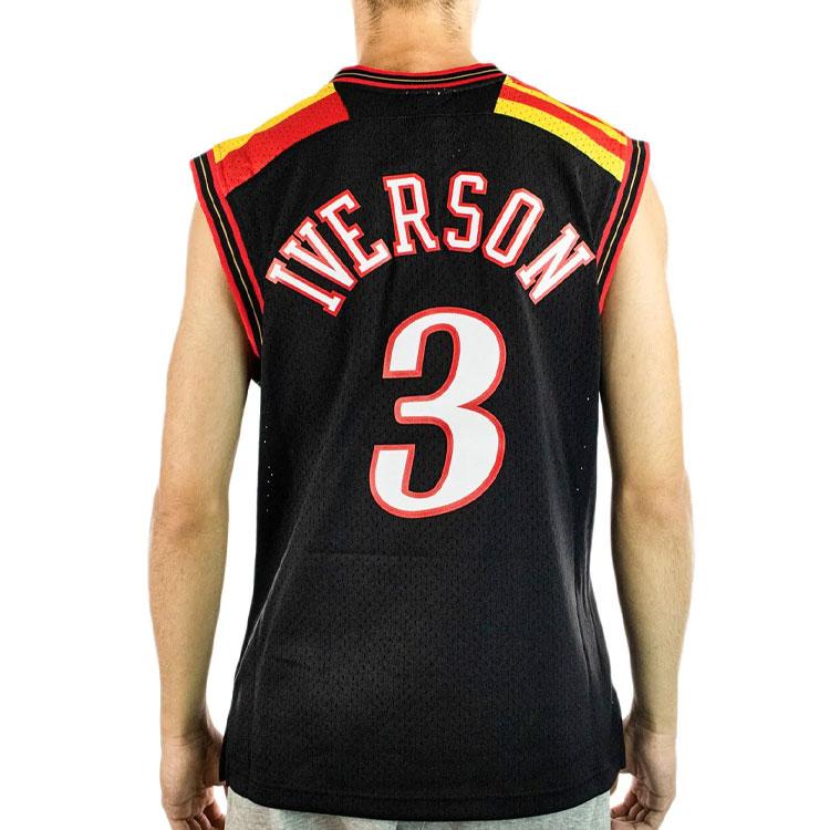 Mitchell Ness Authentic "NBA Philadelphia 76ers 2006-07 Allen Iverson" jersey SMJY4203-P7606AIVBLCK
