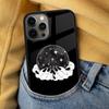 Halloween Magic Crystal Ball Soft Phone Case for iPhone 17 Air 16e Pro max 15 Pro 13 14 Plus 11 12 MagSafe Magnetic Coque