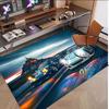 Other Similar Designs Theme Soft Crystal Velvet Rug Custom Name & Text Print Non Slip Floor Rug for Bedroom Living Room
