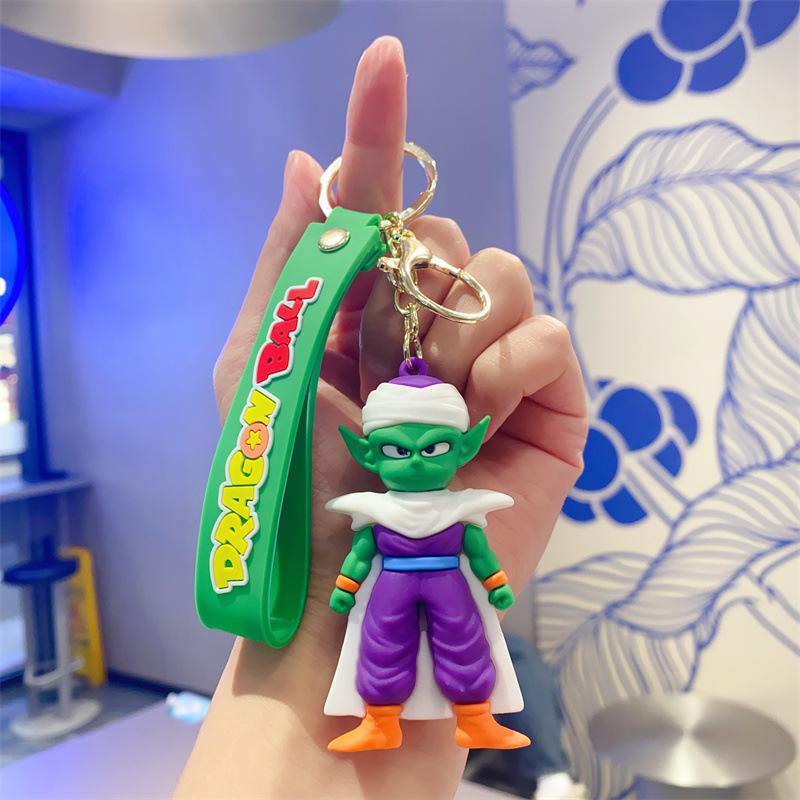 Анимация Мультфильм Драгон Болл Сон Гоку Брелок Подвеска для сумки Детская игрушка Кукла Машина для подарков Подвеска для автомобиля