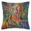 Branch Bird Flower Linen Pillowcase Sofa Cushion Cover Home Decoration Can Be Customized for You 40x40 50x50 60x60 45x45