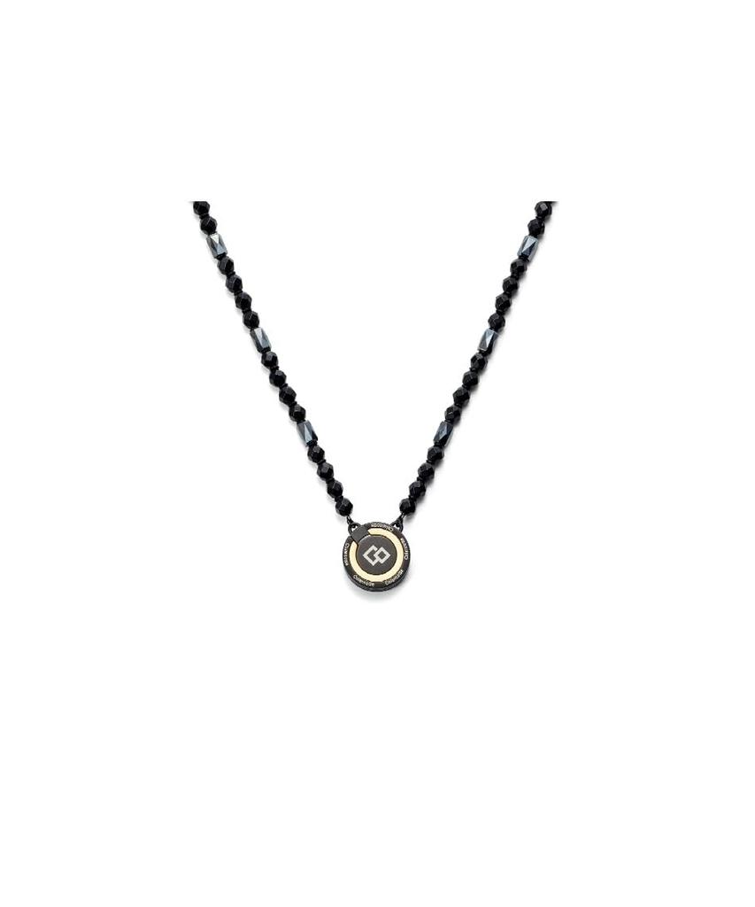 Colantotte THEO Necklace LUSSO Black 52cm