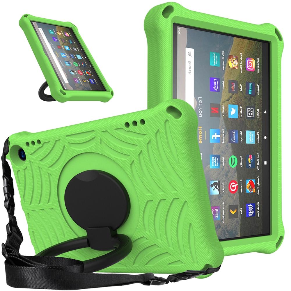 Для Amazon Fire HD 8 Plus 10-го 12-го поколения 8,0 дюймов 2020 2022 чехол EVA для детей безопасный наплечный ремень противоударный чехол-подставка для планшета