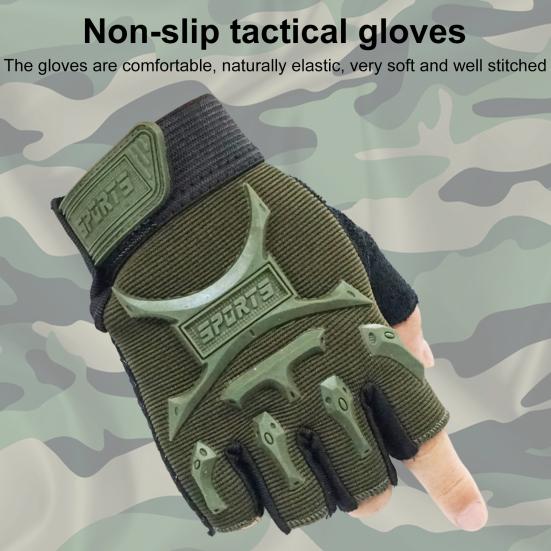 1 пара детских полупальцевых перчаток, противоскользящие спортивные варежки, большие нескользящие эластичные мягкие перчатки