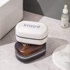 With Drain Plate Travel Soap Dish Portable Gadgets Soap Storage Box Soap Holder Bathroom Supplies