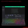 HE65 Проводные игровые клавиатуры 68 клавиш Магнитные переключатели Компактная клавиатура С возможностью горячей замены Компьютерная клавиатура для киберспортивных игр и офиса