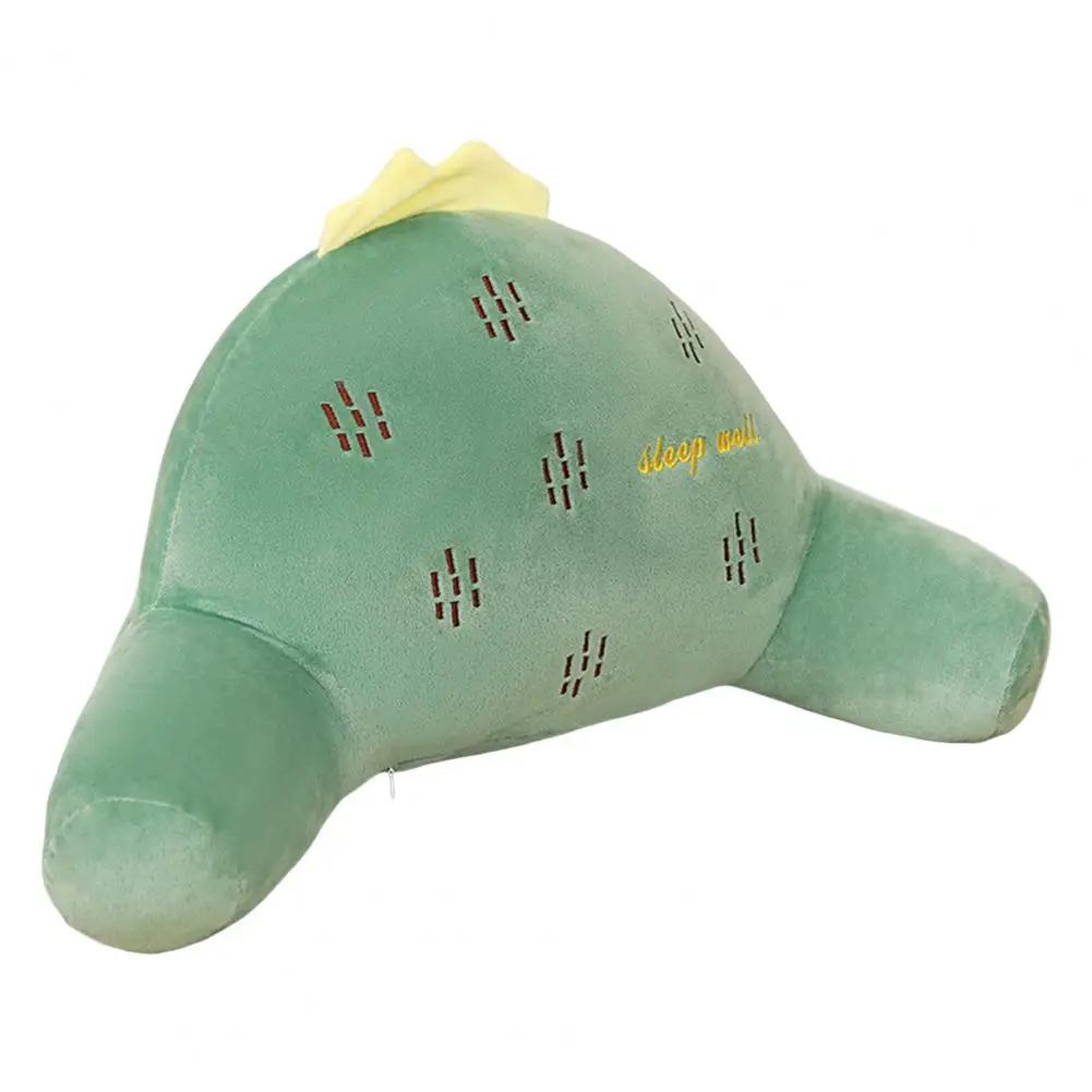 Arm Support Bed Pillow Cute Plush Throw Cushion for Sofa or Chair Waist Protector Backrest Pillow for Office Nap and Home Decor