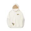Li Ning X Icecream Collaboration Heartbreaker Series Letter Logo Casual Sports Hoodie Unisex Hoodies Off-White AWDU843-1