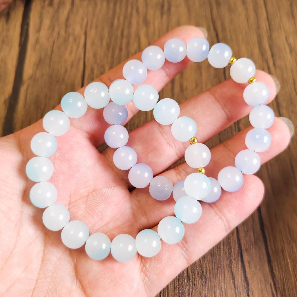 2 шт. Браслет из натурального камня двухцветный браслет дружбы, идеальный подарок для друзей и одноклассников, ювелирный браслет для мужчин и женщин, для пар