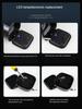Car Ashtray Smokeless Storage Box with LED Light Sticker for Volvo XC70 XC60 XC40 XC90 V40 V90 V60 XC60 S80 S60 S90 C40 V70