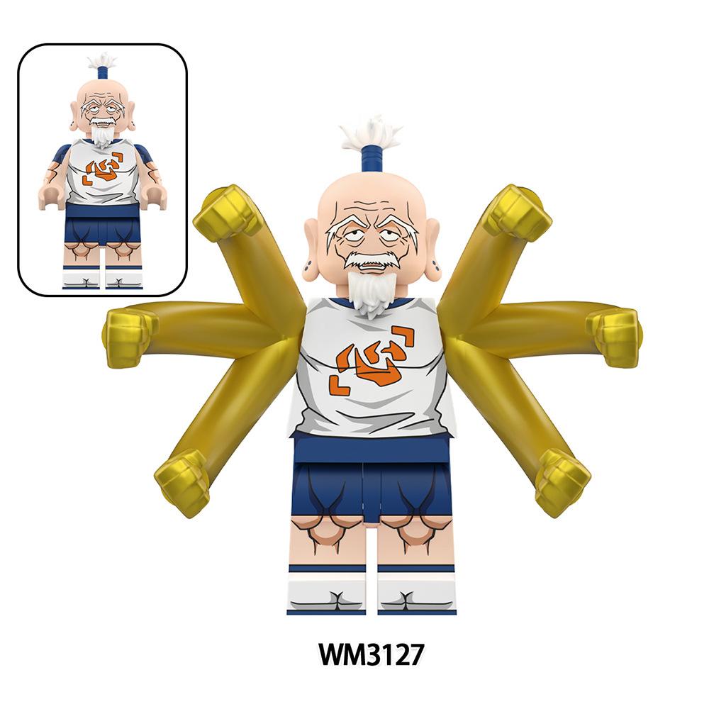 Anime Mini Building Block Dolls Action Figures Bricks Assembly Assembly Toys for Children