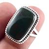 Natural Bloodstone Gemstone Handmade 925 Sterling Silver Jewelry Ring S.6 I3t24