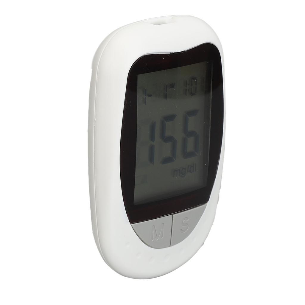 Комплект для измерения уровня глюкозы в крови Профессиональный портативный глюкометр с устройством для прокалывания для