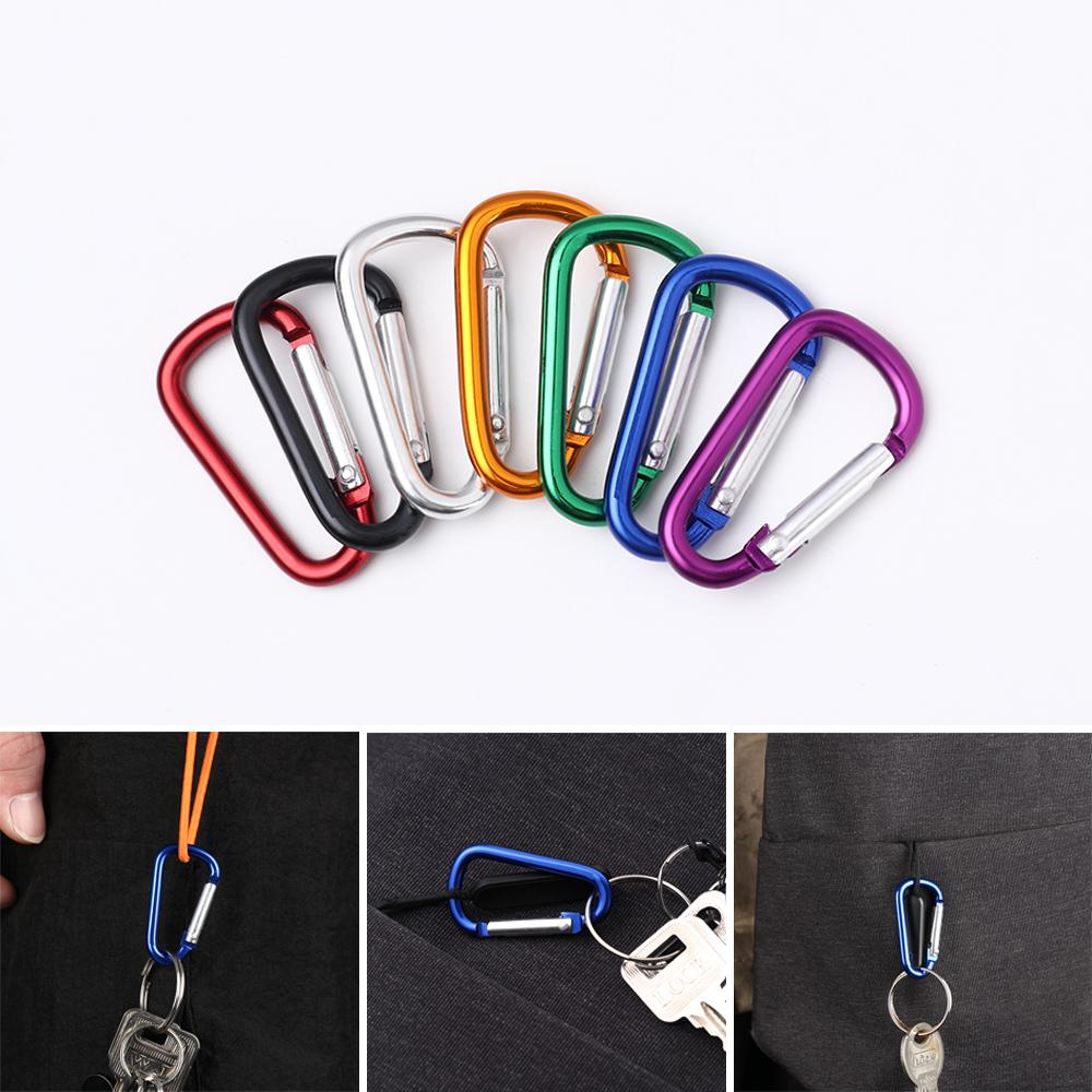 Sports Safety Equipment Camping Hiking Hook Climbing Buckles Buckle Keychain Alloy Carabiner