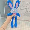 Plush Jinnew Dopamine Rabbit Keyring With Pull Out Design For Gift Backpack