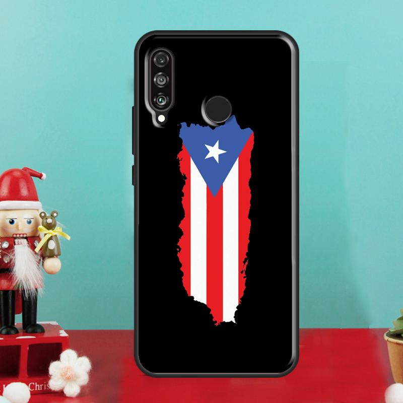 Puerto Rico Flag For Huawei Nova 12i 12s 11i 5T Y90 Y70 Y60 Y61 Y91 Y72 9 10 SE P60 Pro P20 P30 P40 Lite Case