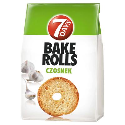 Bake Rolls Хрустящий Хлеб со Вкусом Чеснока 150 г