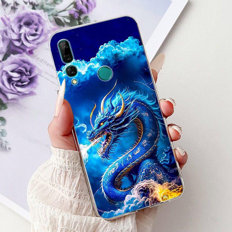 Чехол для Huawei Y9 Prime 2019 STK-L21 STK-L22 STK-LX3 Чехол Популярный Цветок Мягкий ТПУ Чехол для Телефона Для Huawei P Smart Z Y9 2019 Capa