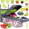 14/16 In 1 Multifunctional Vegetable Chopper Handle Food Grate Food Chopper Vegetable Slicer Dicer Cut Kitchen Items Cocina