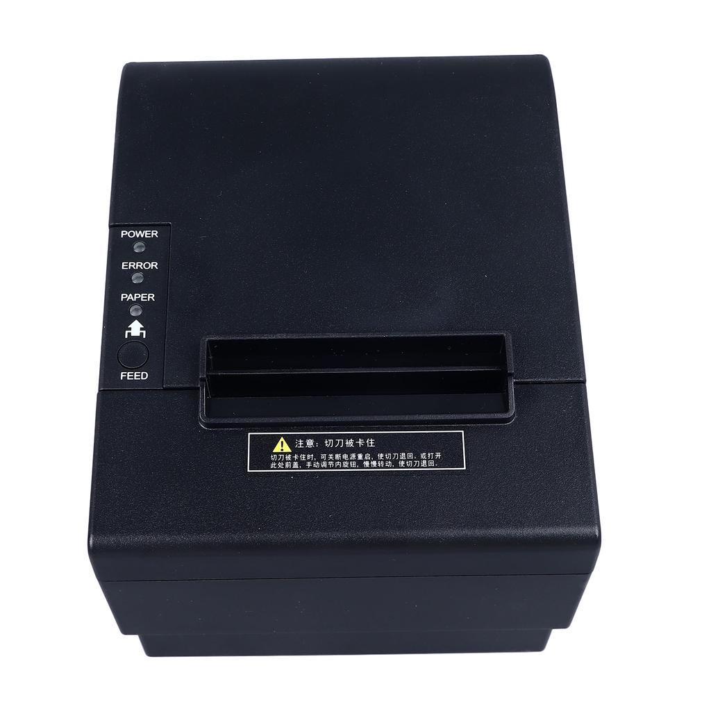 80mm Thermal POS Printer USB Bluetooth Bill Printer Restaurant Kitchen Printer with Auto Cutter