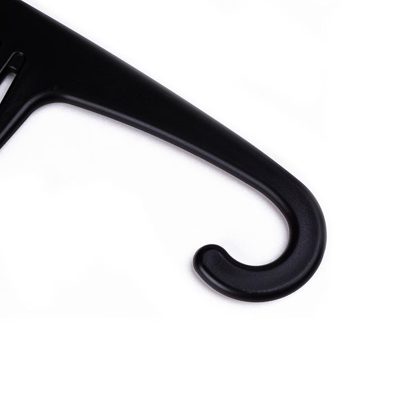 Large Curved Anti-Static Plastic Comb for Long Hair - Wide Tooth Split Hook Comb for Men and Women