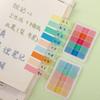 2 Box 200Pcs Stickers Extractable Sticky Tabs Page Markers Sticky Tabs Writable Page Sticky Notes Transparent Color